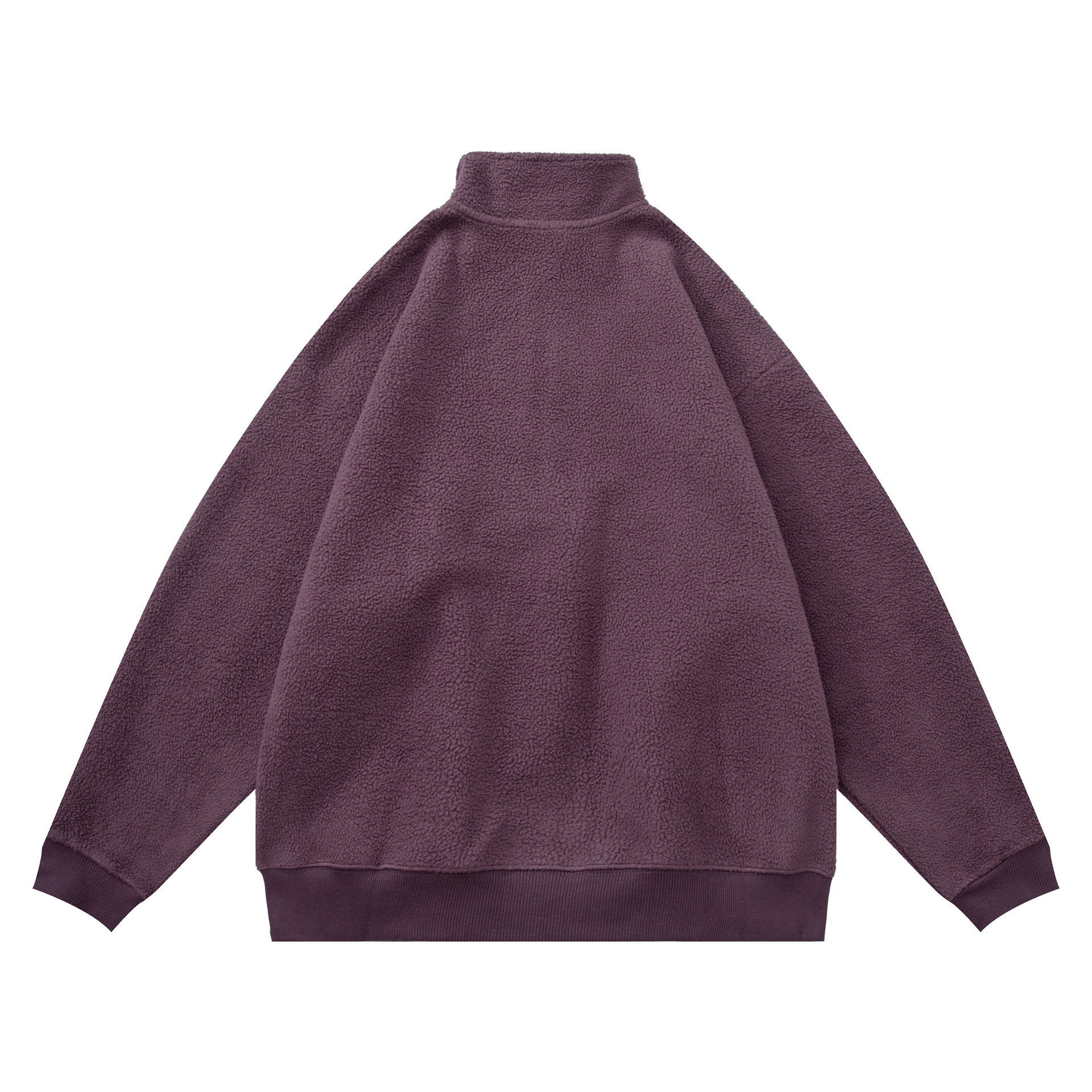Oversized Graphic Emoji Partial Zipper Hoodie