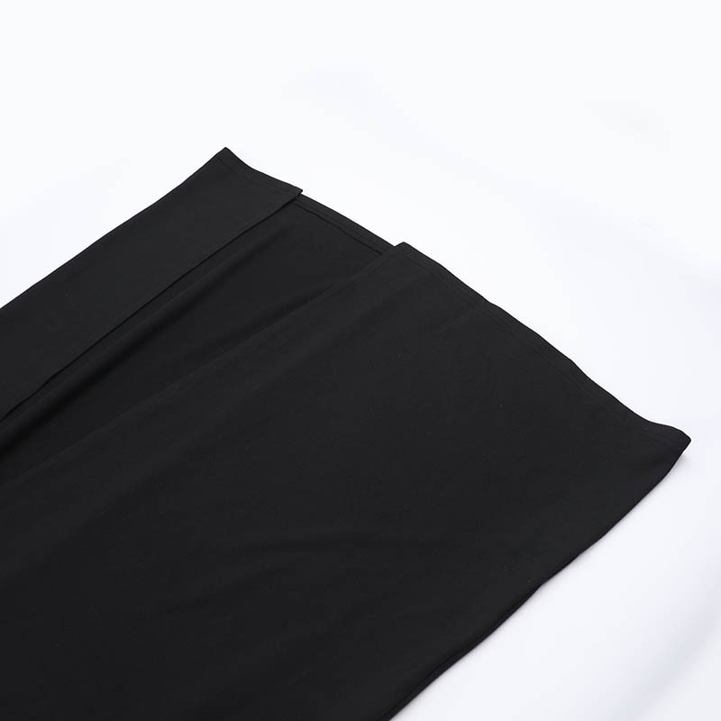 Split A-Line Full Sleeve Shirt Neck Dress
