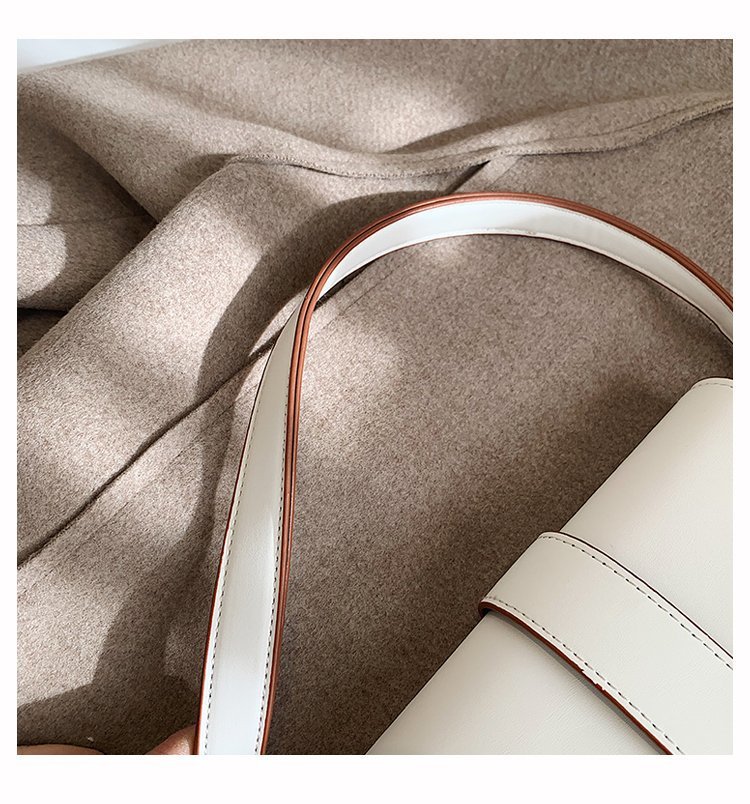 Mirco Creative Small Shoulder handbag Microfiber Synthetic Leather Saddle Bags Versatile Luxury Designer Crossbody Bag for Women
