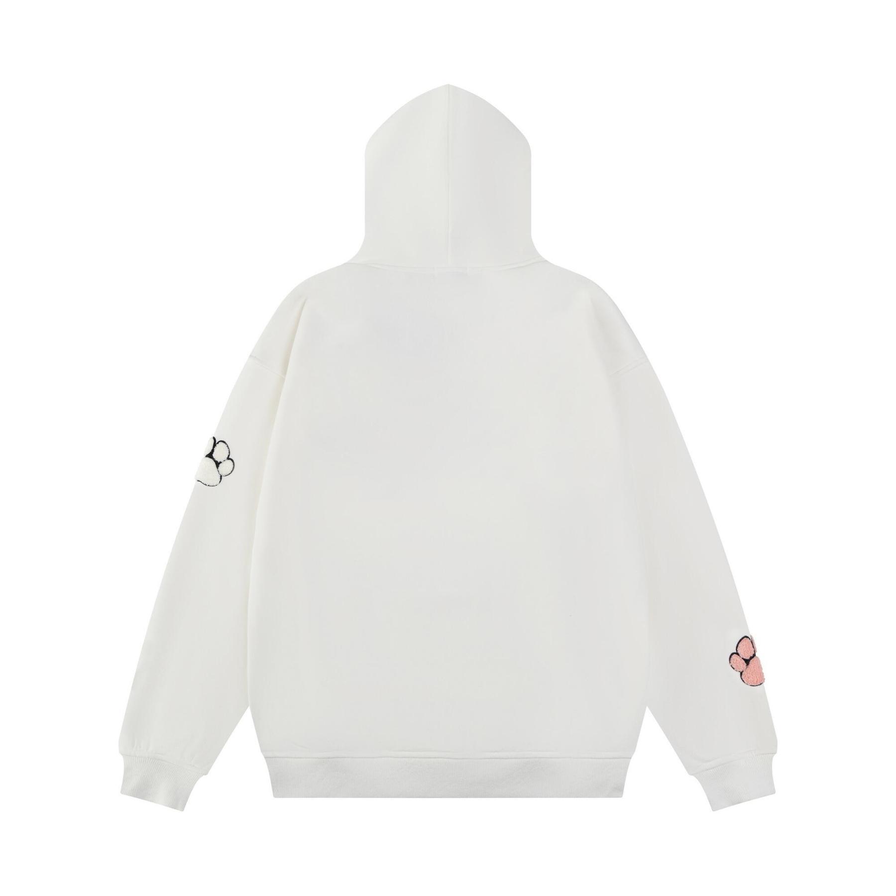 Composite Milk Silk Patch Hoodie
