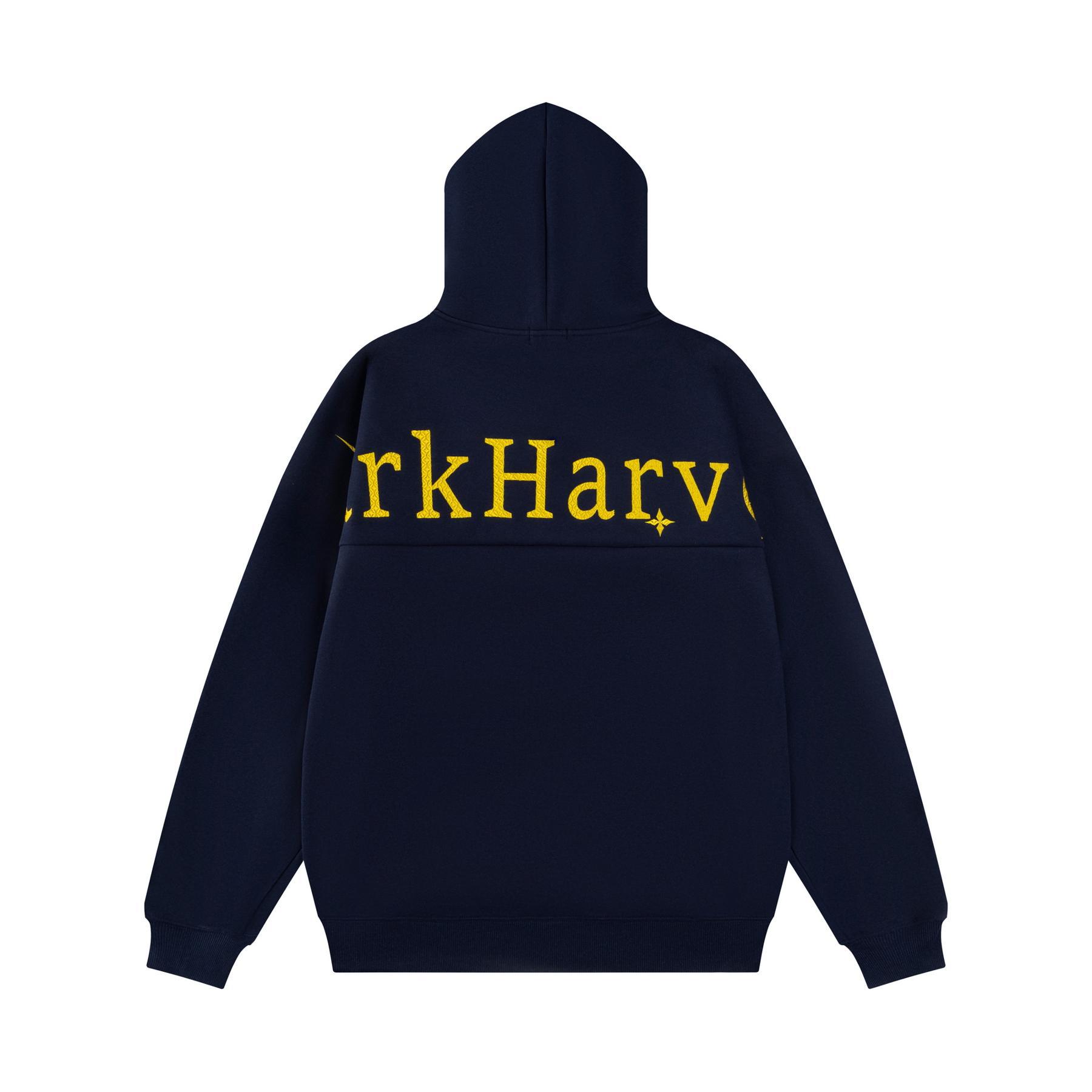 Oxygen Cotton Milk Silk Alphabet Print Hoodie