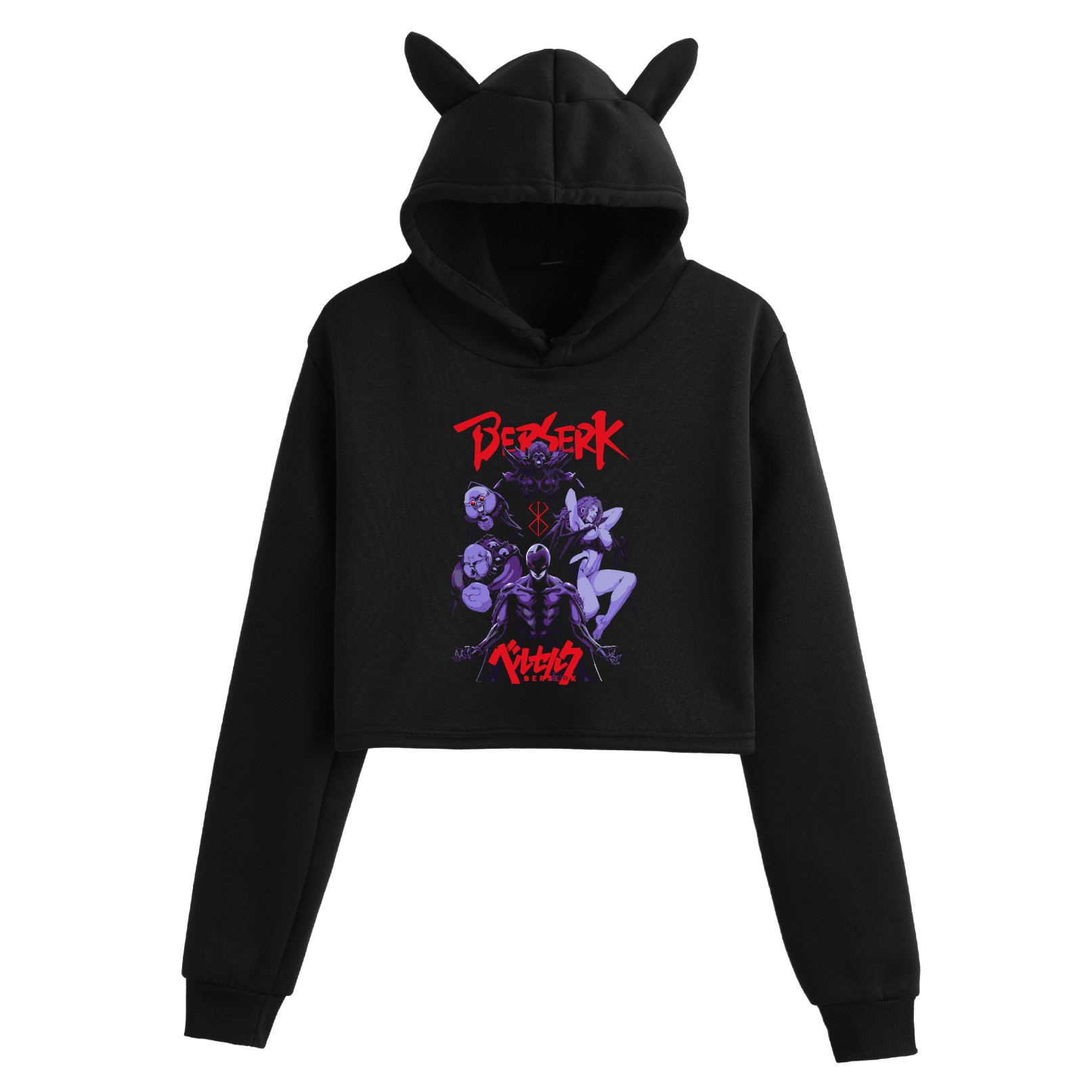 Cute Ladies Short Hoodie