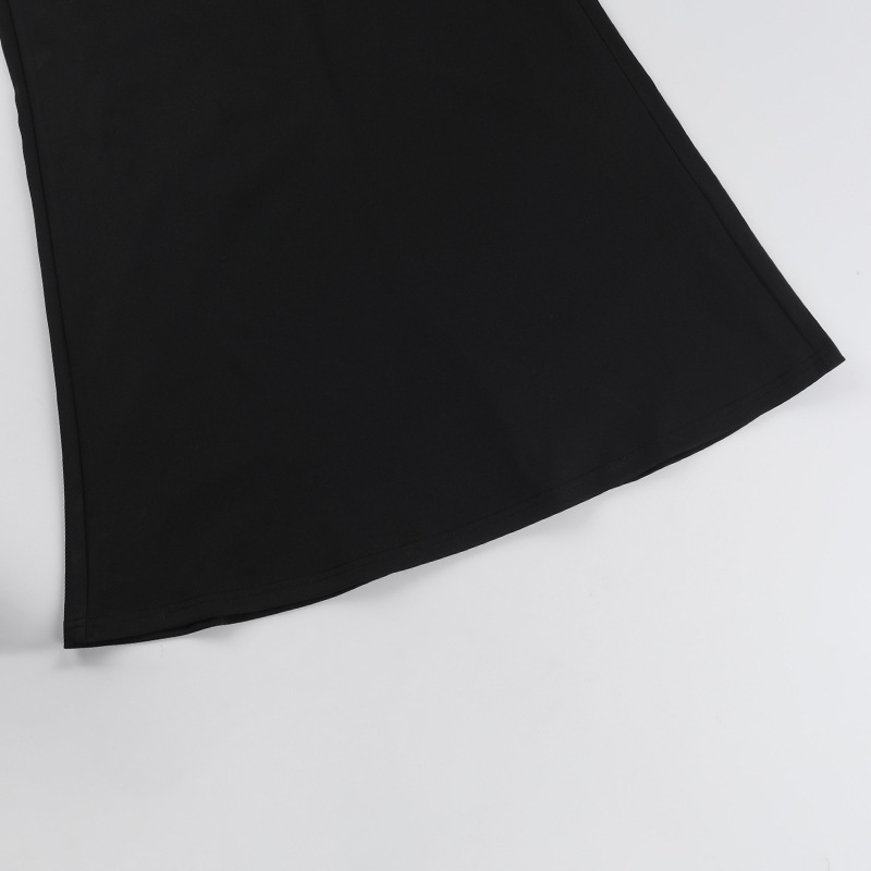 Bodycon Crossover Plunge Long Sleeve Dress