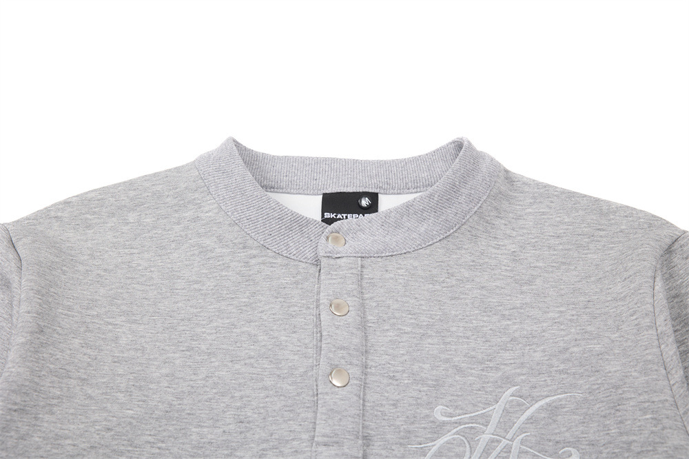 Men's Hoodie, Round Neck, Letter Embroidery, Casual Loose Fit, Long Sleeve Top for Men