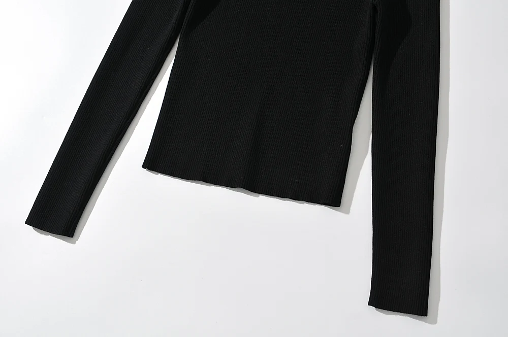 Blush Spandex Upper Arm Cutout Wrap Sweater