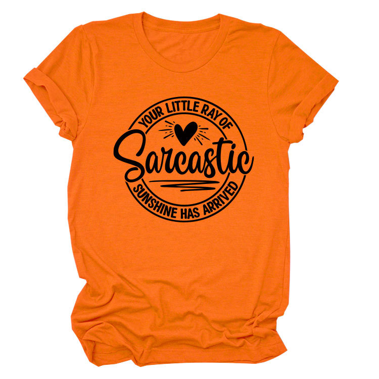 Ladies Geometric V Neck T-shirt