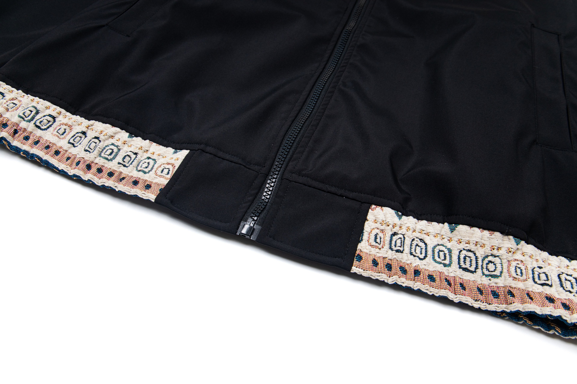 American Retro Workwear Band-Neck Jacket