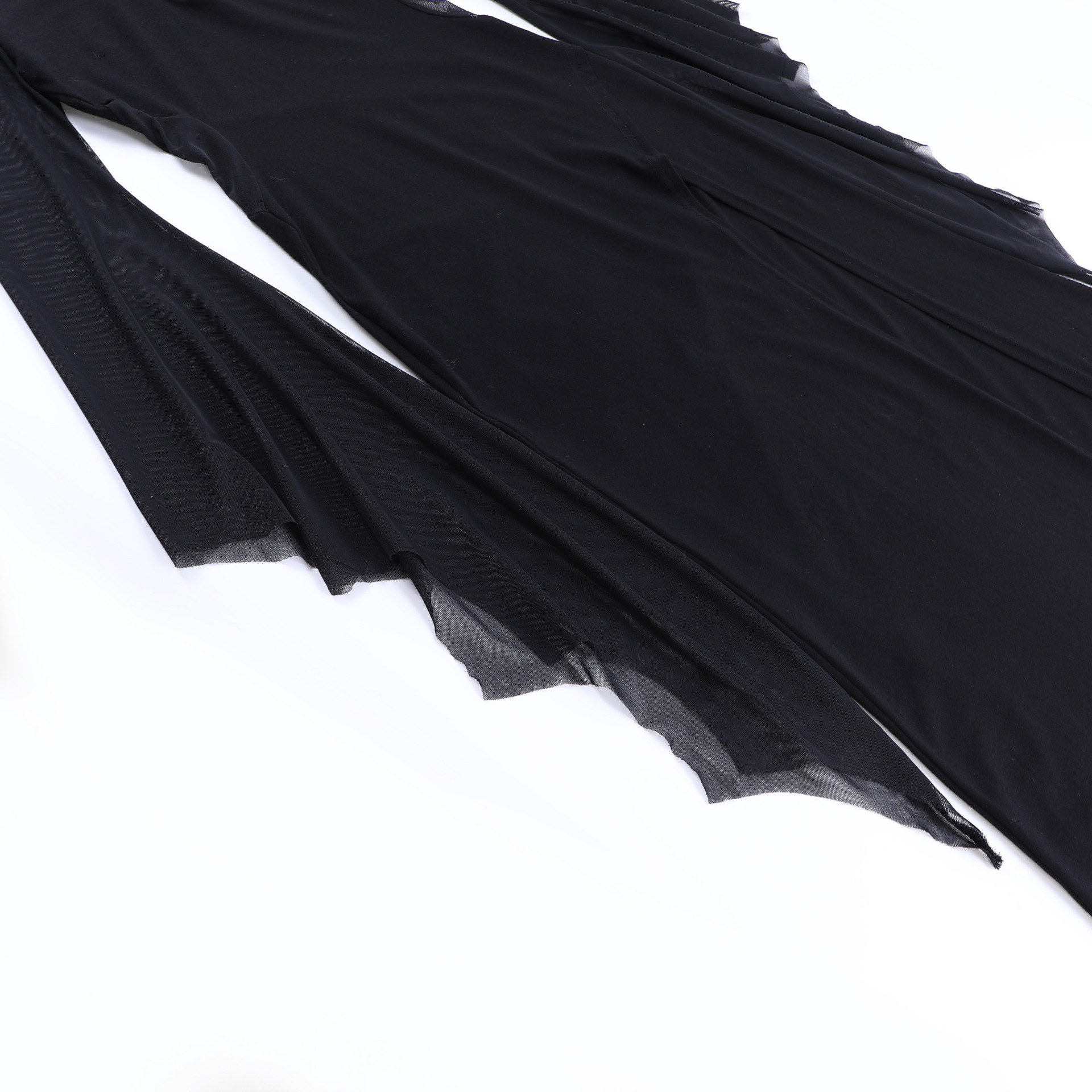 Private Lady V-Neck Long Sleeve High Waist Dress