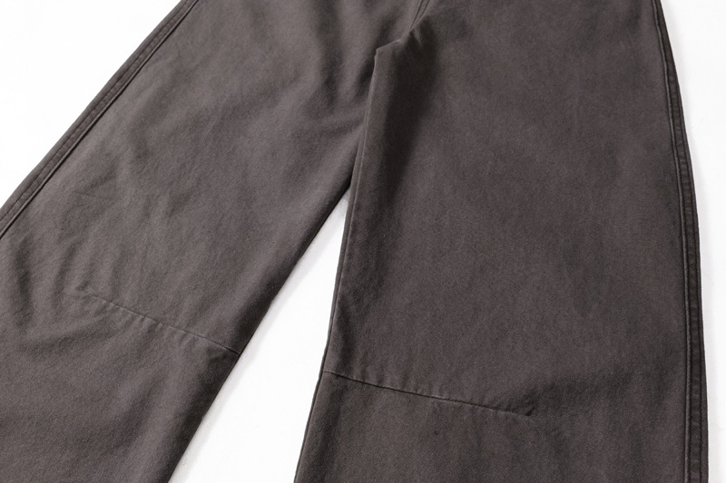 Original Streetwear Brand Design Vintage Button Decoration High-Street Cool Loose Casual Knife Pants Jeans Long Pants