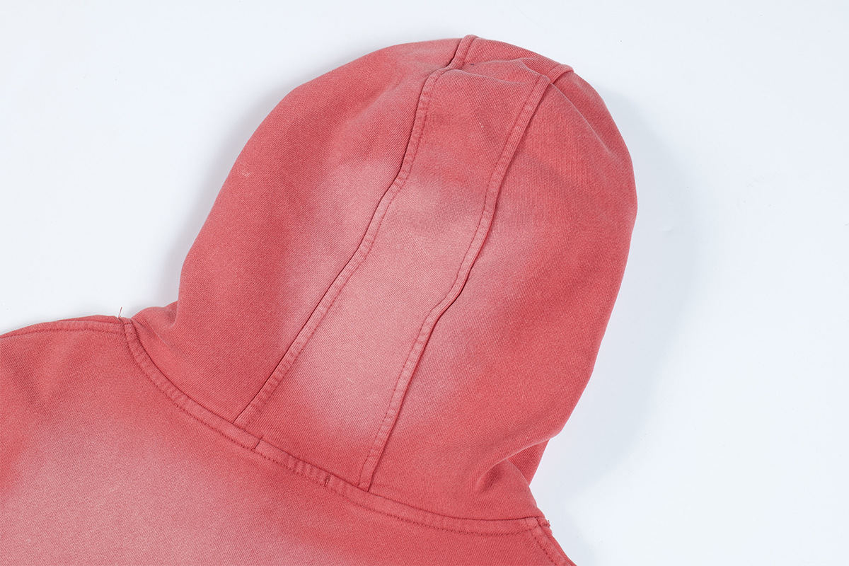 Man's American Retro Cotton Hoodie
