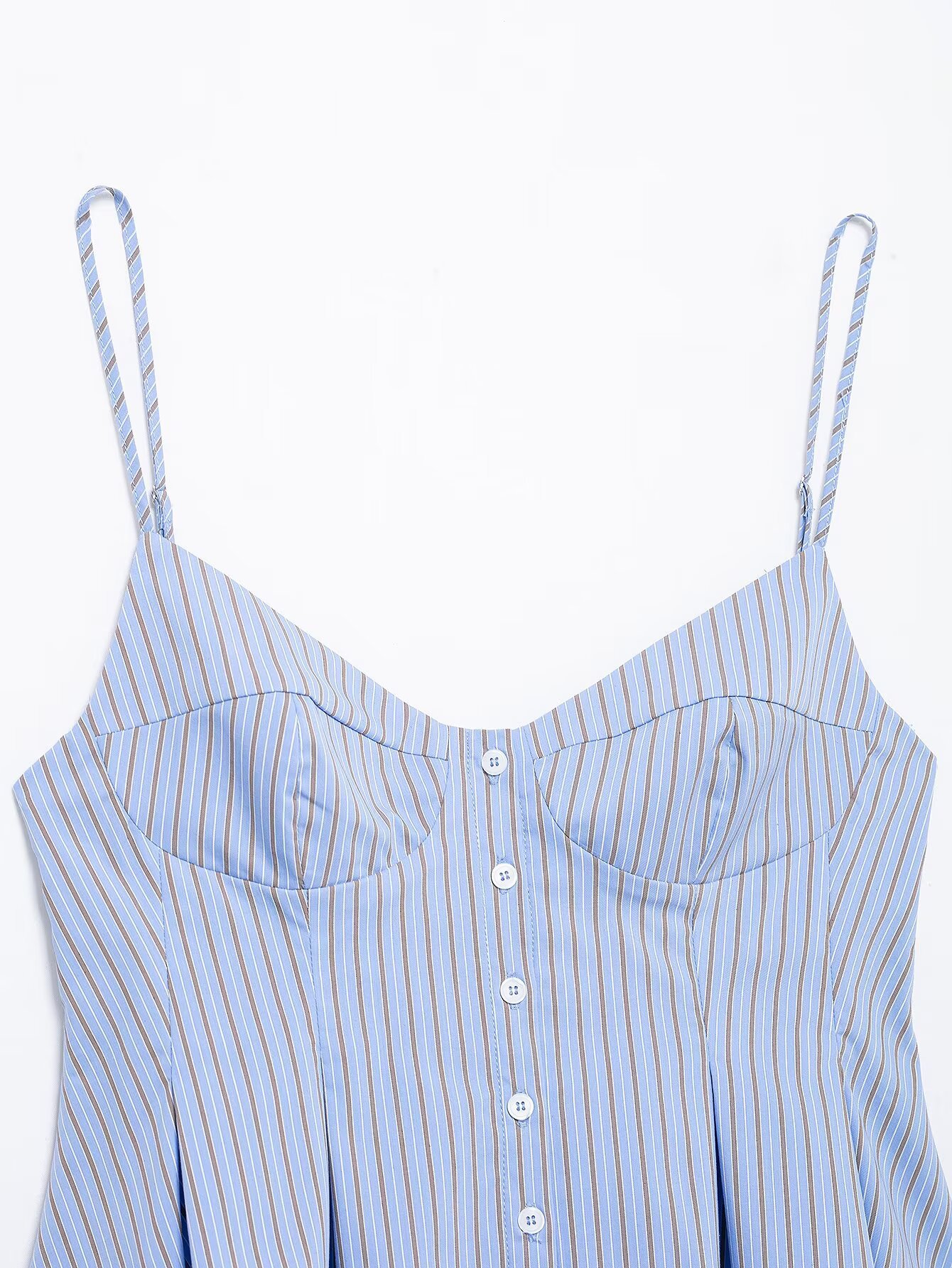Urban Striped Sleeveless Tank Top