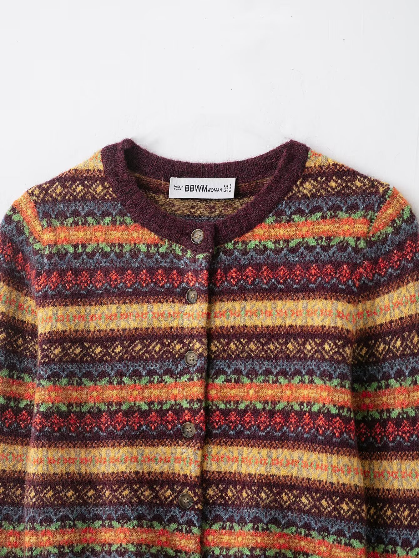Streetwear Long Sleeve Striped Polyester Coat