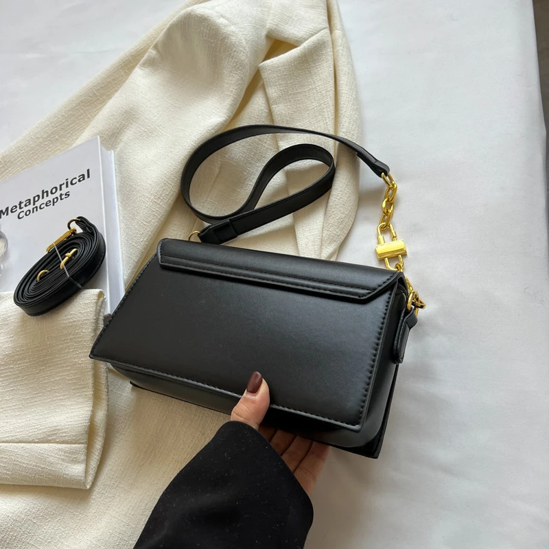 Ladies Olive PU Mini Satchel
