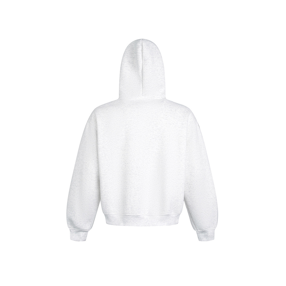 Classic Relaxed Cotton Hood Cardigan