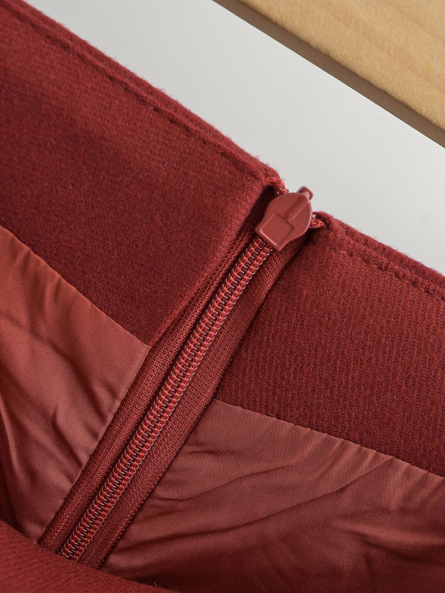 Asymmetrical Unprinted Cotton Blend Streetwear Skirt