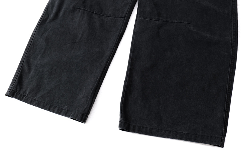 Original Streetwear Brand Design Vintage Button Decoration High-Street Cool Loose Casual Knife Pants Jeans Long Pants
