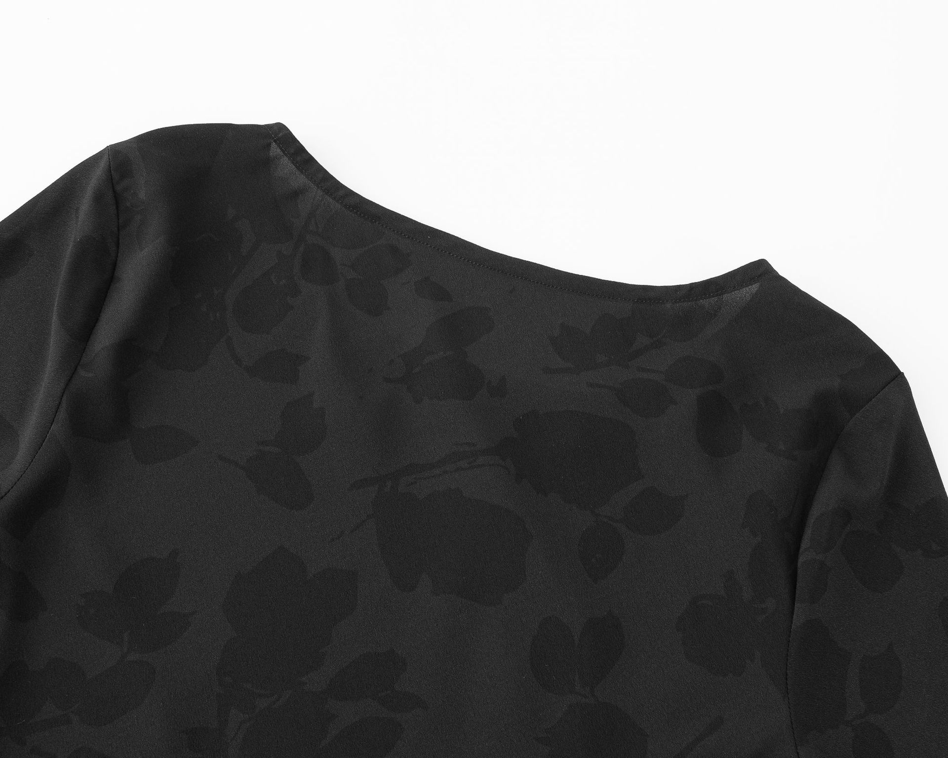 Flower Motif Bodycon Dress