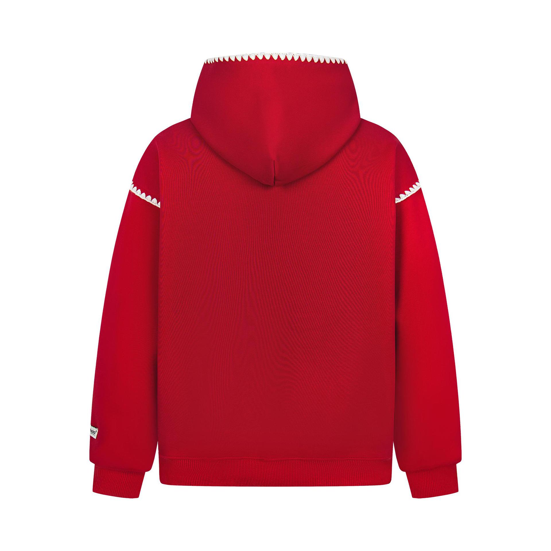 Long Sleeve Cotton Orchard Applique Hoodie