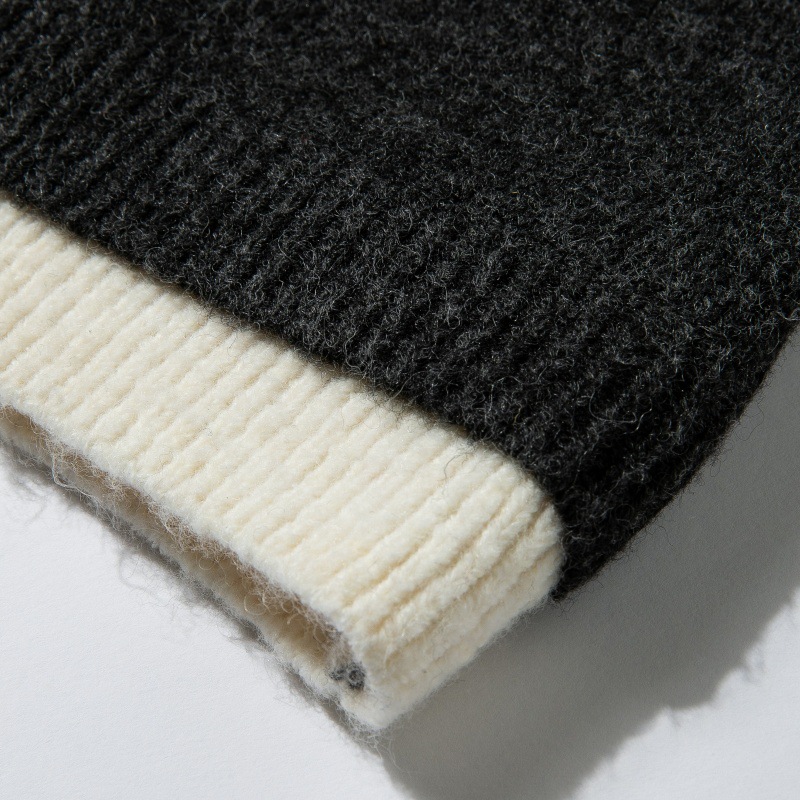 Japanese Workwear Double Layer Polyester Cardigan