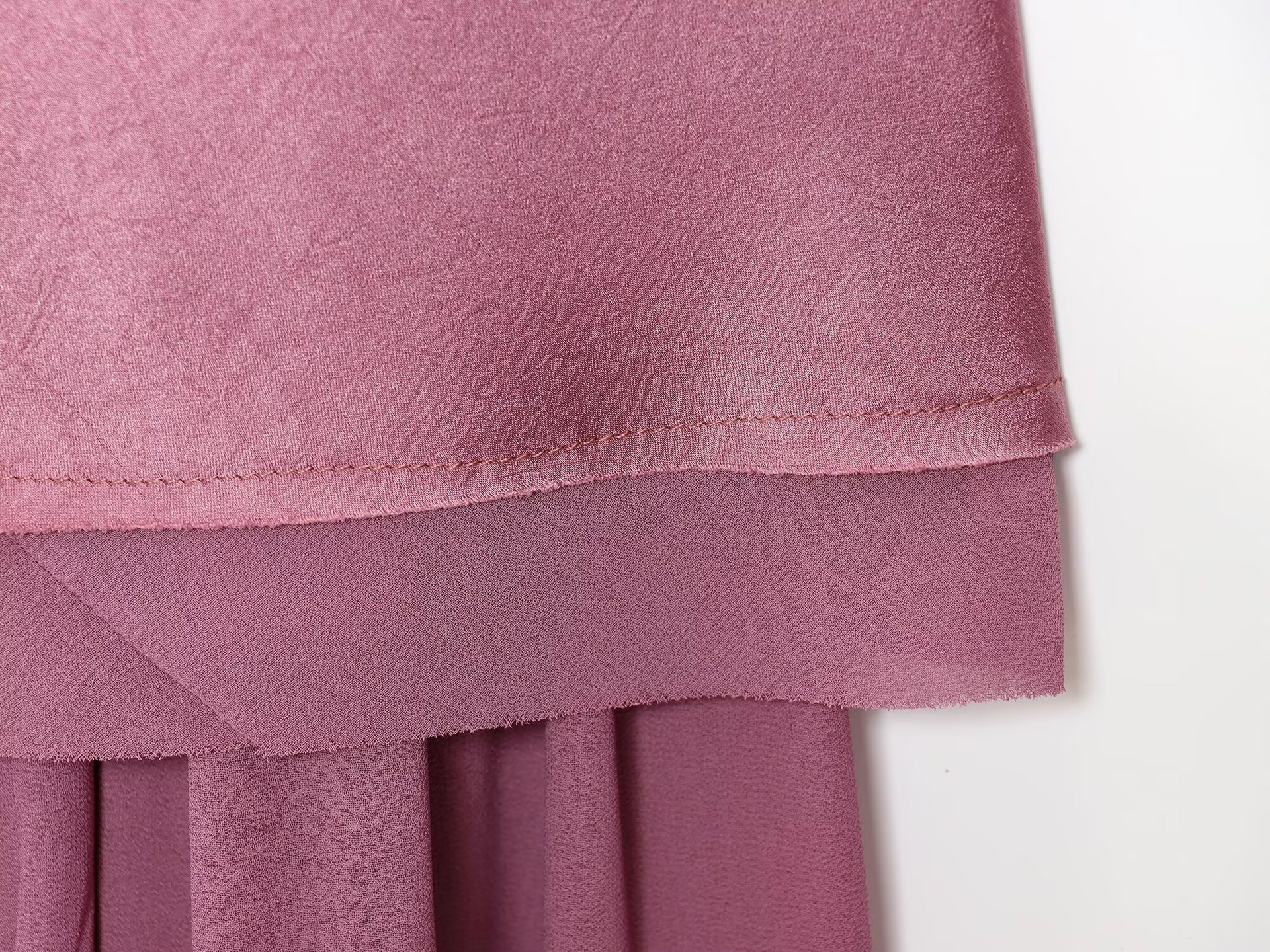 Women's Fashion Temperament Small Pleated Splicing Midi Dress
