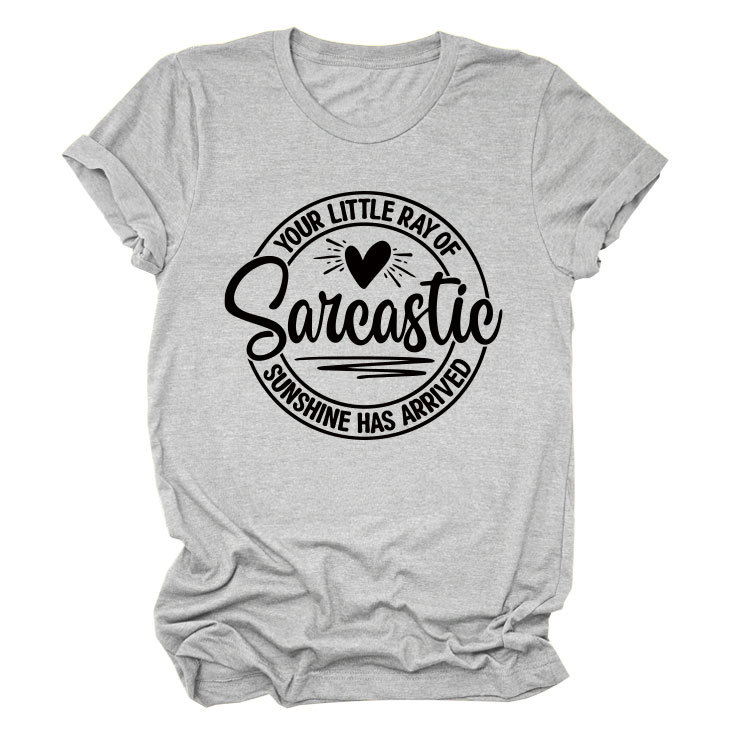 Ladies Geometric V Neck T-shirt