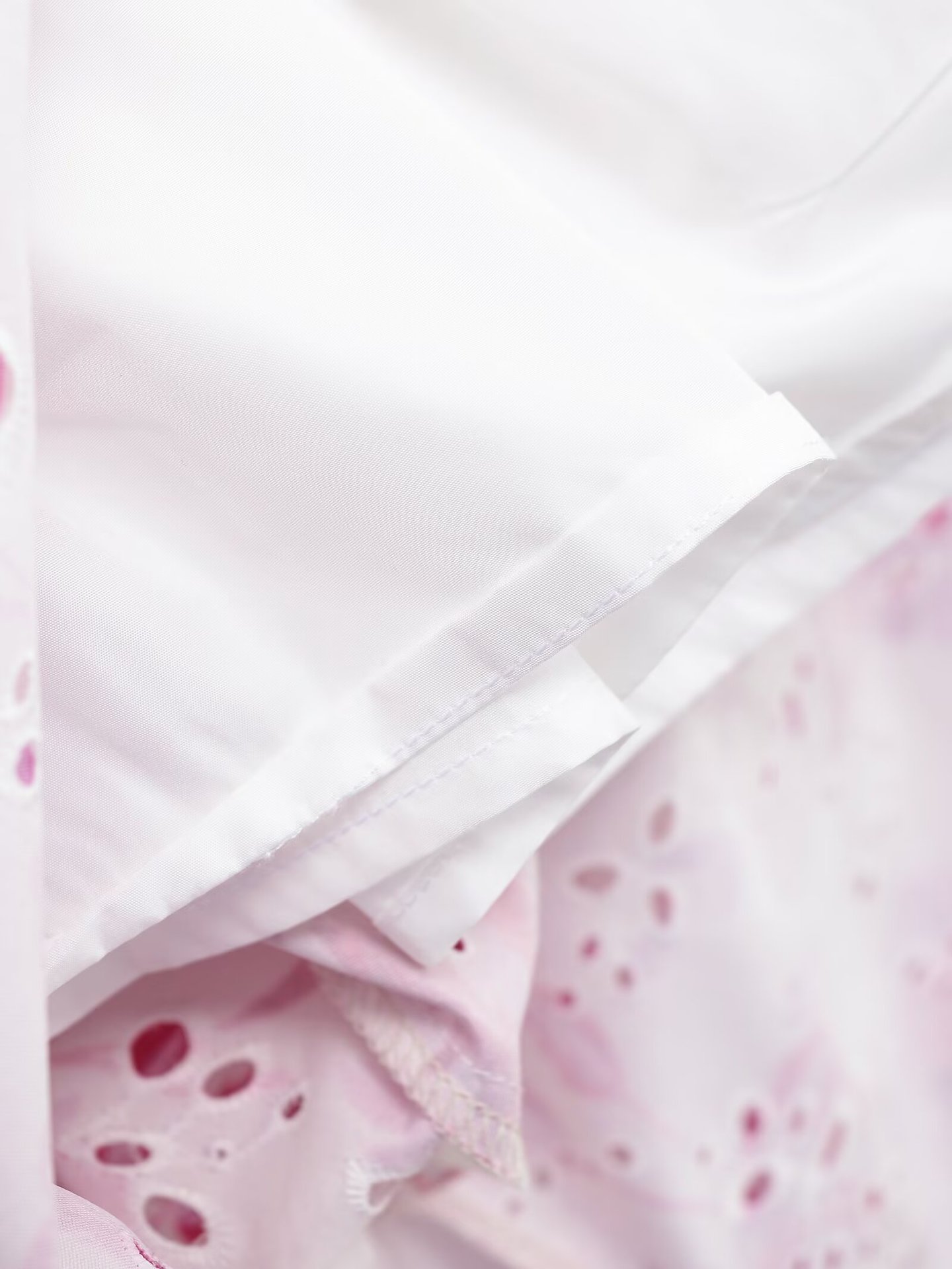 Women's Fashion Hollow-out Embroidery Print Dress