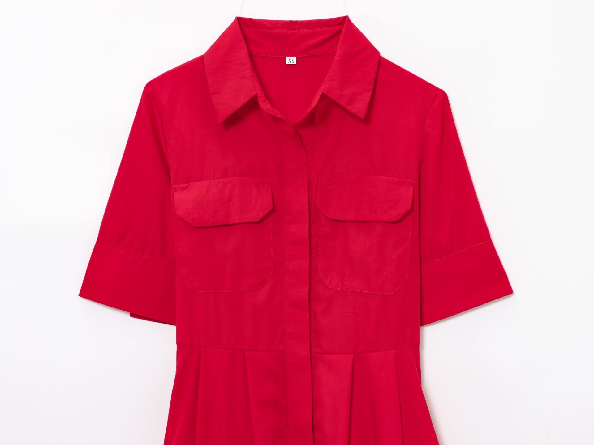 Women's Clothing Poplin Dress