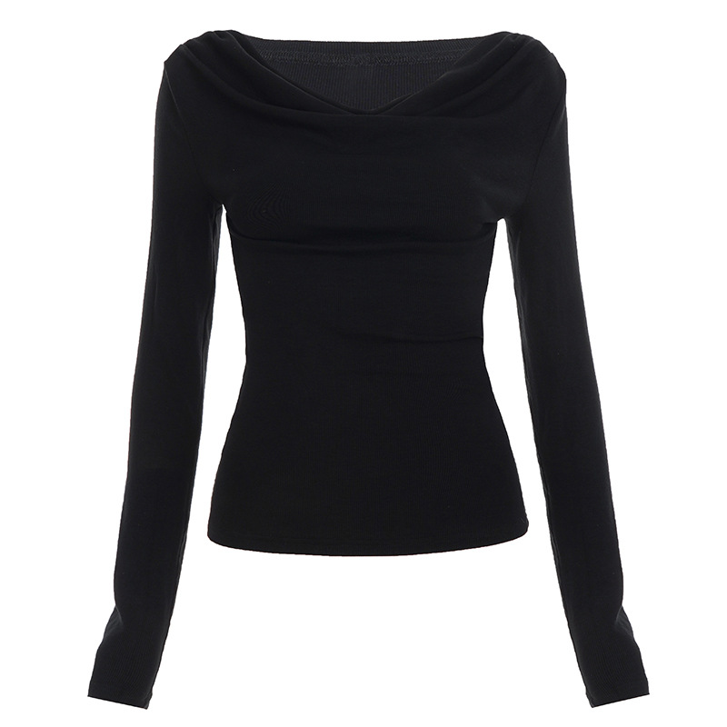 Bardot Bodycon Wrist-Length Neckband T-Shirt