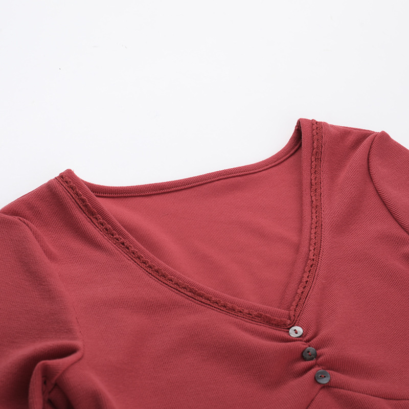 U-Neck Polyester Spandex Top