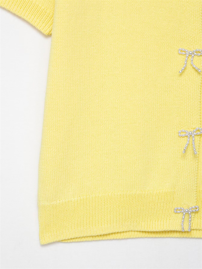 Spring New Style Round Neck Solid Color Loose Knit Sweater for Women with Unique Design and Elegant Temperament