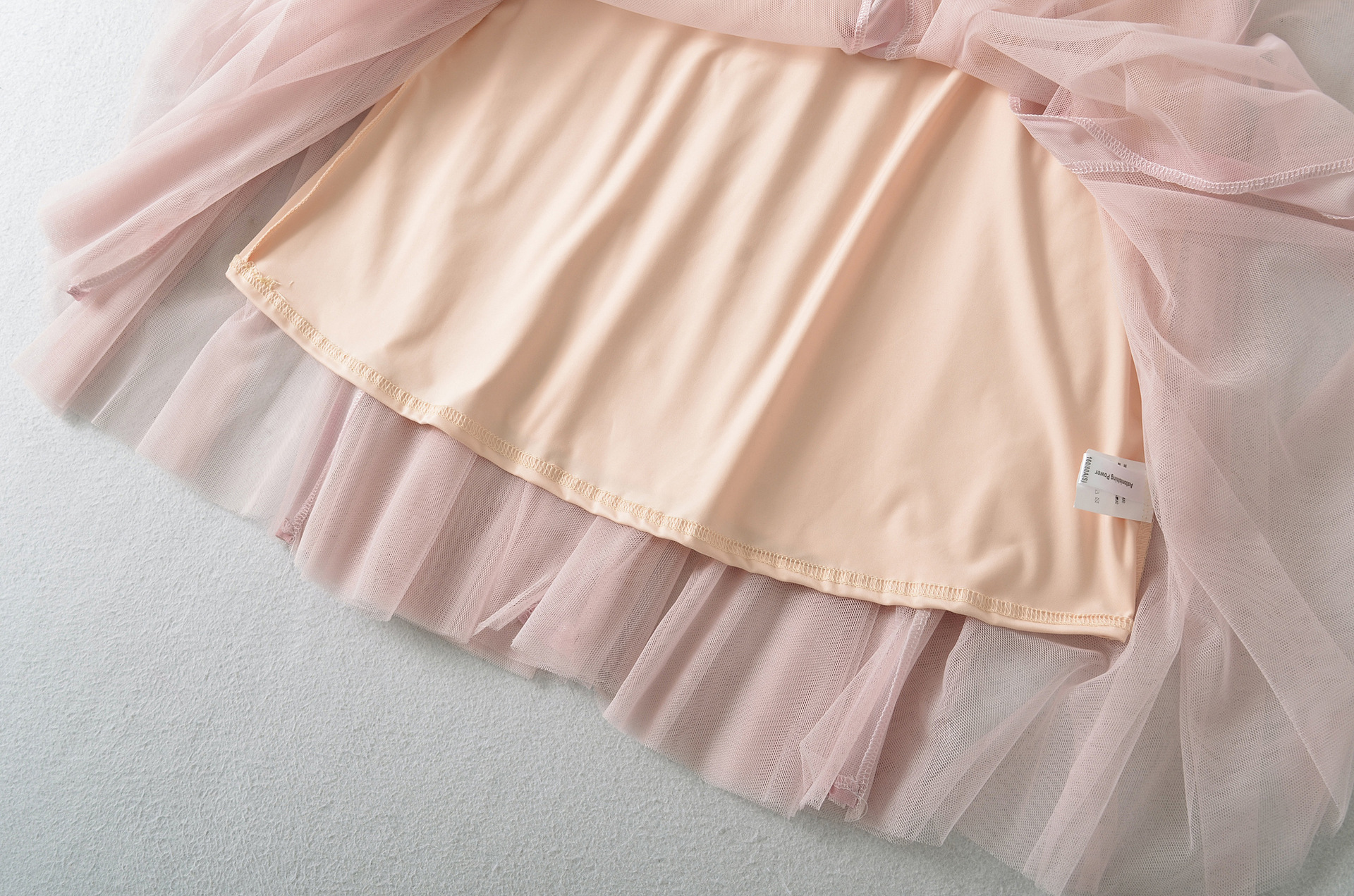 Flower Flared Strapless Dress