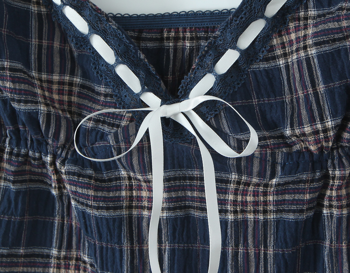 Drawstring Butterfly Strap Top Small Strap