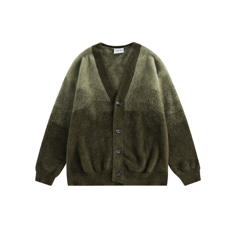 Japanese Workwear Button Front Cardigan