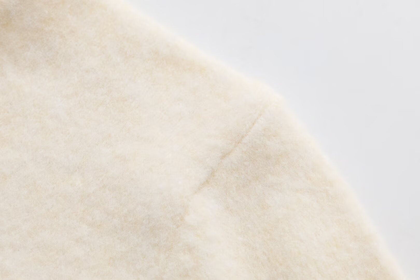 Polyester Crew Button Front Cardigan