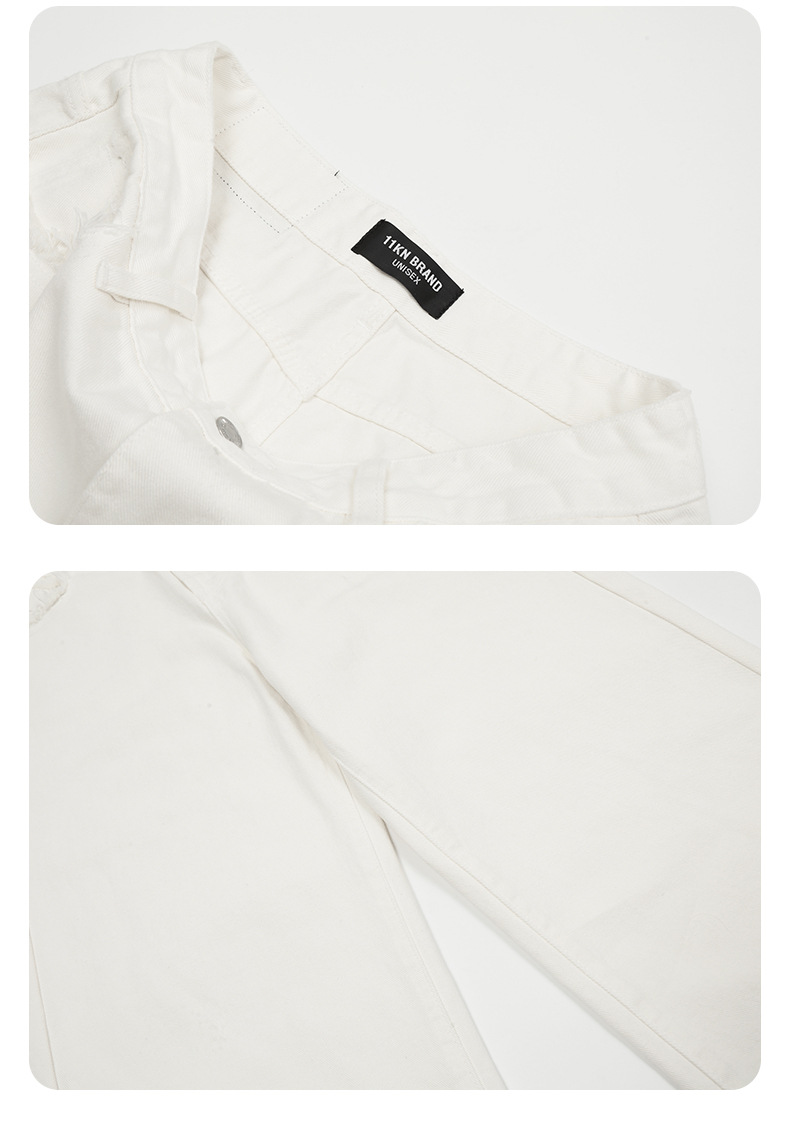 Loose Solid Color Simple Slimming Casual Wide Leg Long Pants