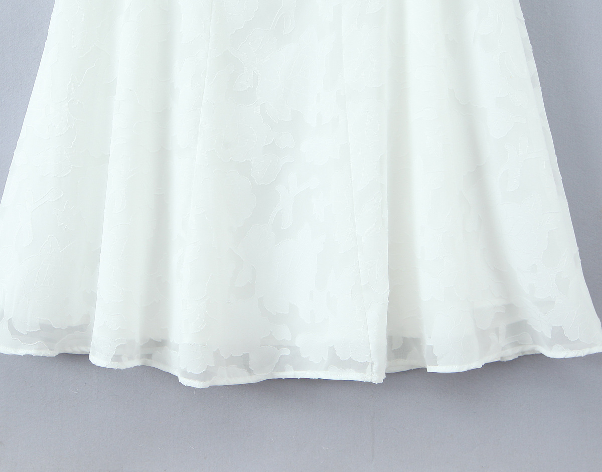 Open Back Loose Fit Midi Dress