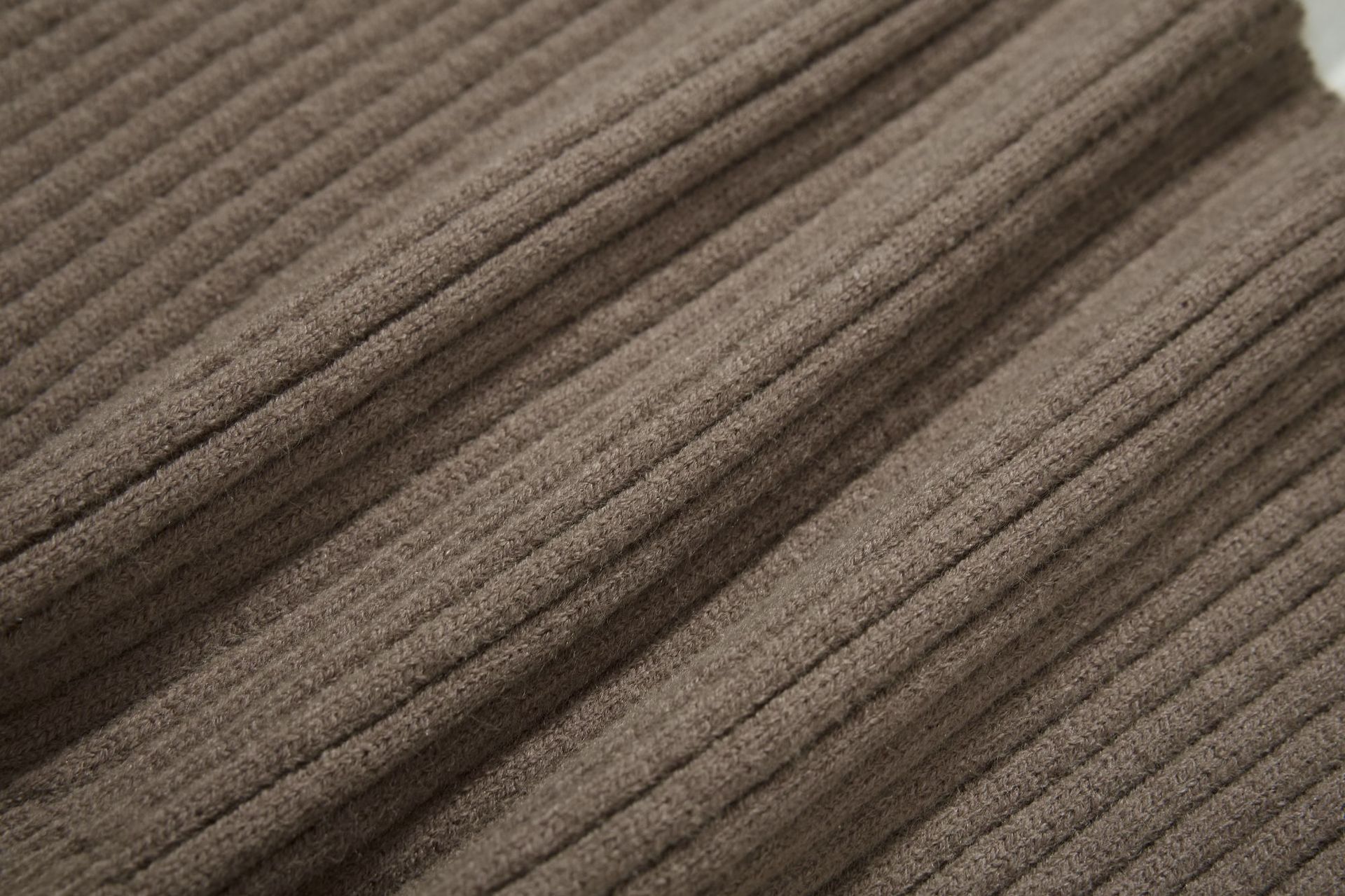 Sporty Loose Jacquard Long Sleeve Sweater