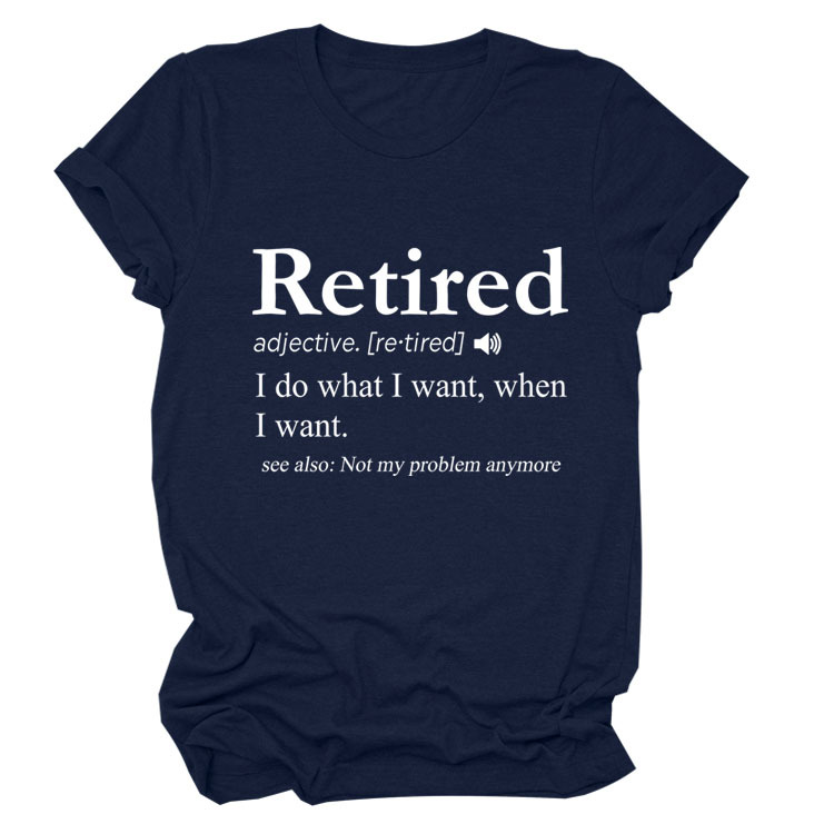 Ladies' Oversized Geometric V Collar T-Shirt