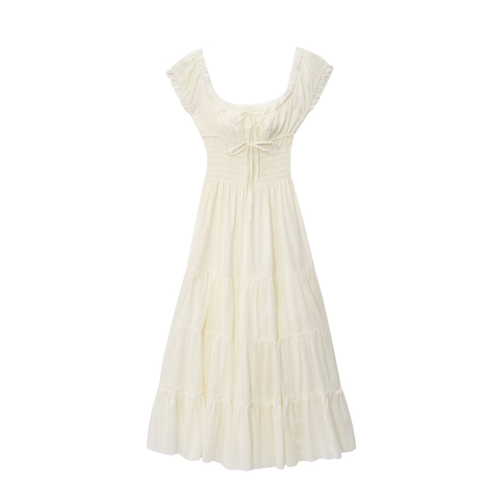 Loose Square Neck Long Dress Women's Dress