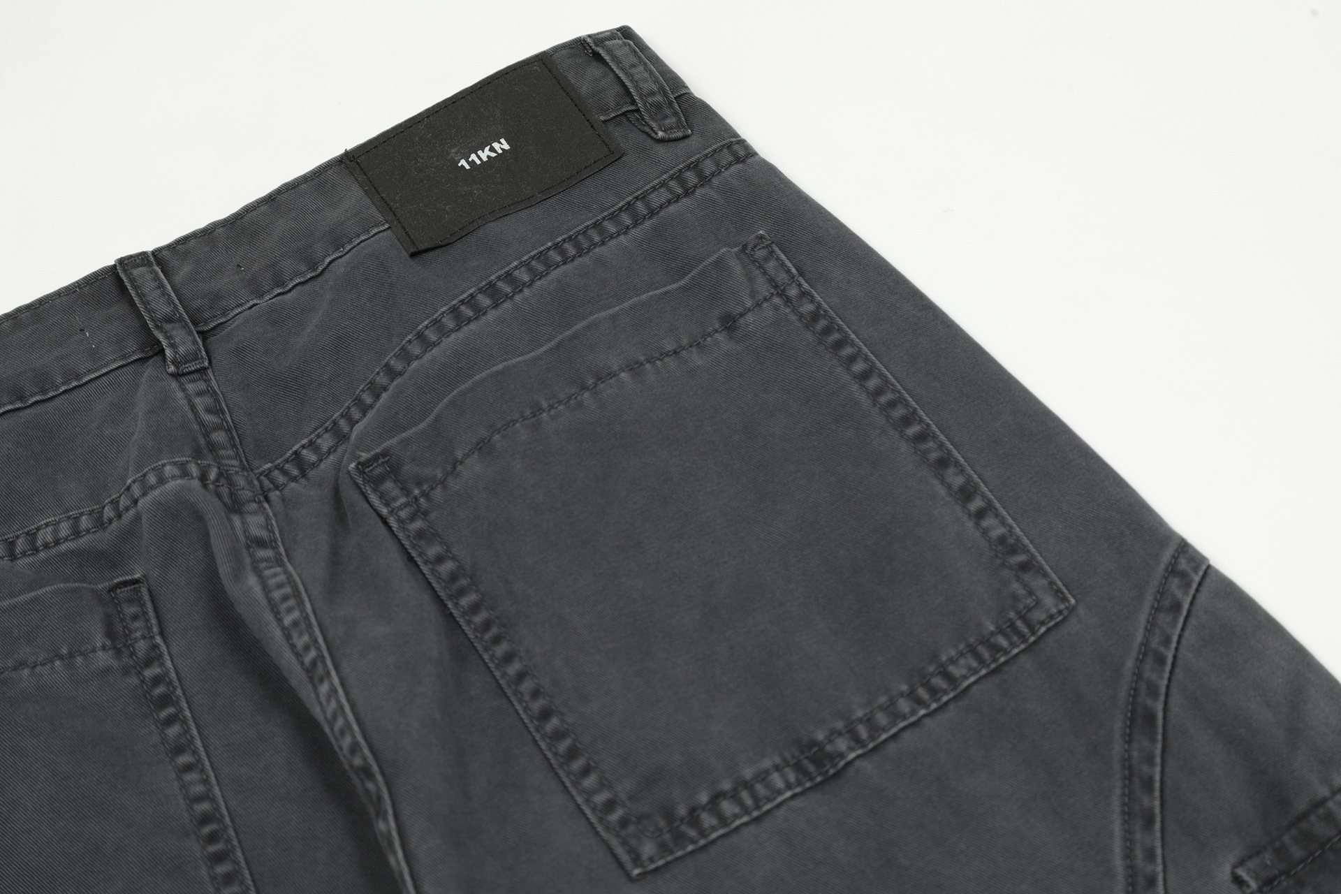 Pants for Men and Women Vintage Washed Distressed Design with Pockets