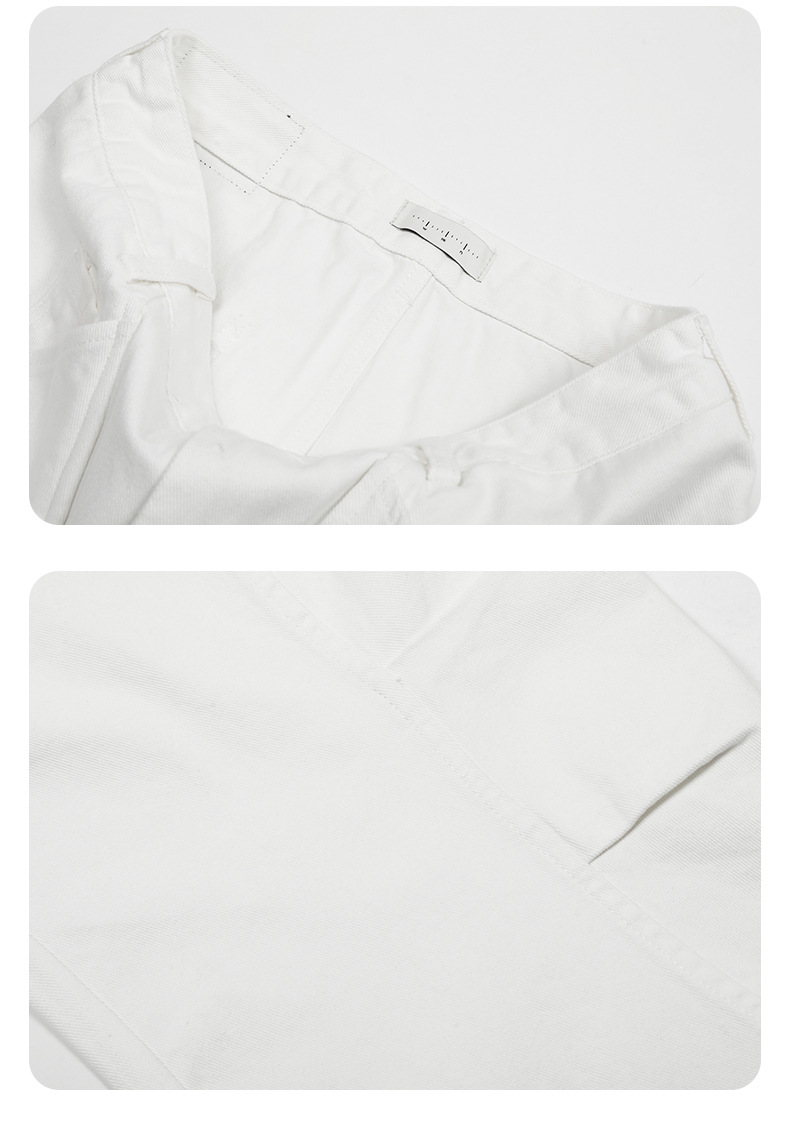 Casual Pure Cotton Three-Dimensional Loose Wide Leg Long Pants