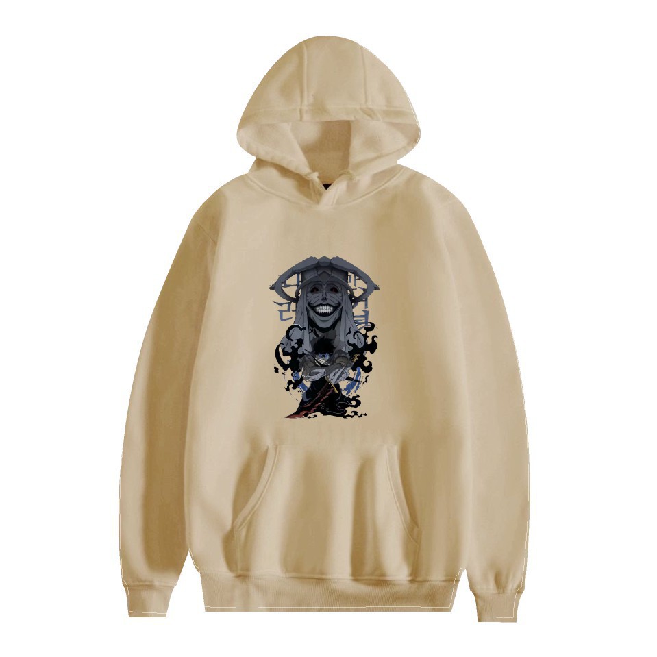 Korean Cotton Long Sleeve Graphic Hoodie Oversized Streetwear
