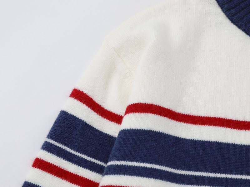 Contrast Stitch Banded Zipper Cardigan