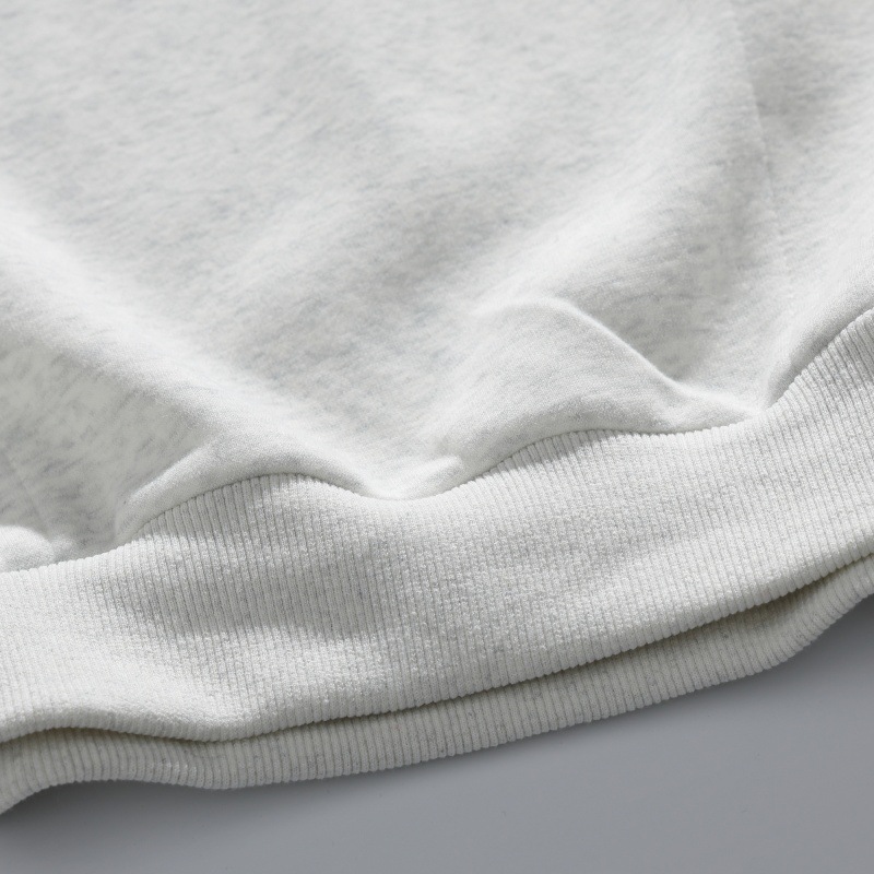 Streetwear Oversized Quarter Zip High Neck Emblem Hoodie