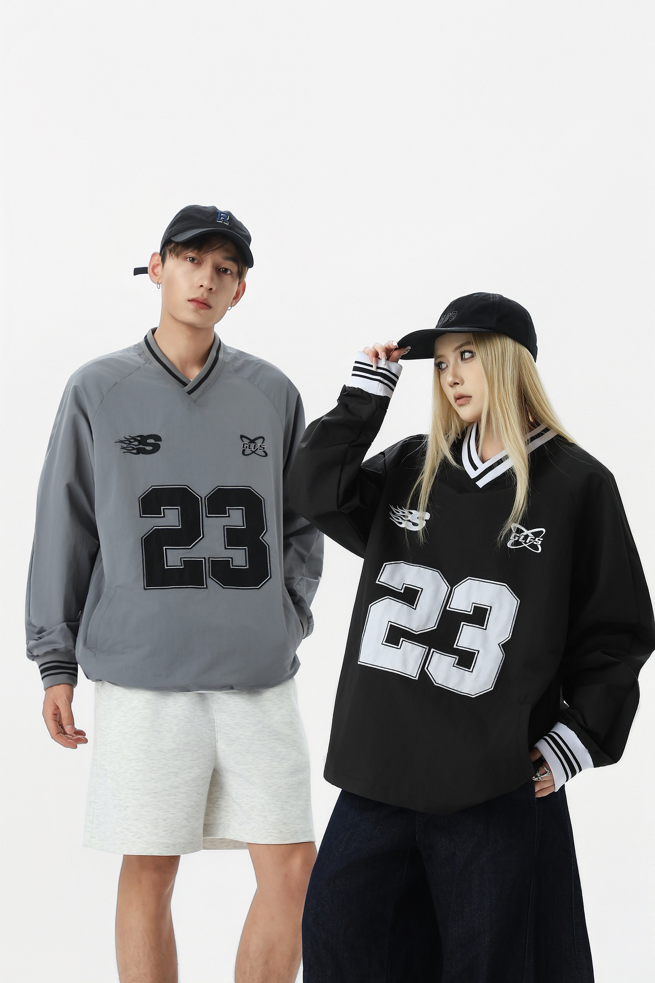 Vintage Athletic Loose Fit Sweatshirt