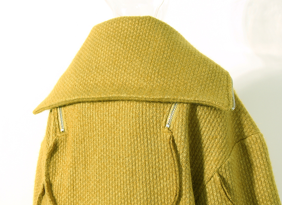 Hedging Oversized High Neck Sweater