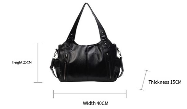 Large capacity tote bag shoulder bag crossbody bag for women
