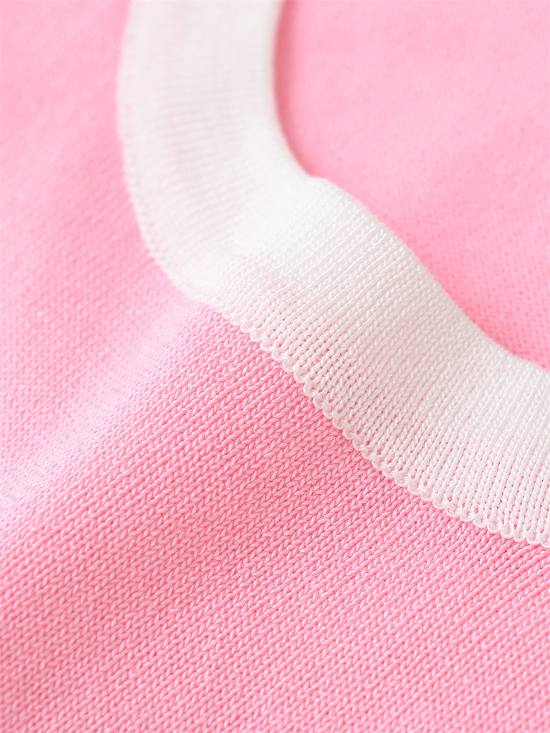 Open Front Sleeveless Polyester Sweater
