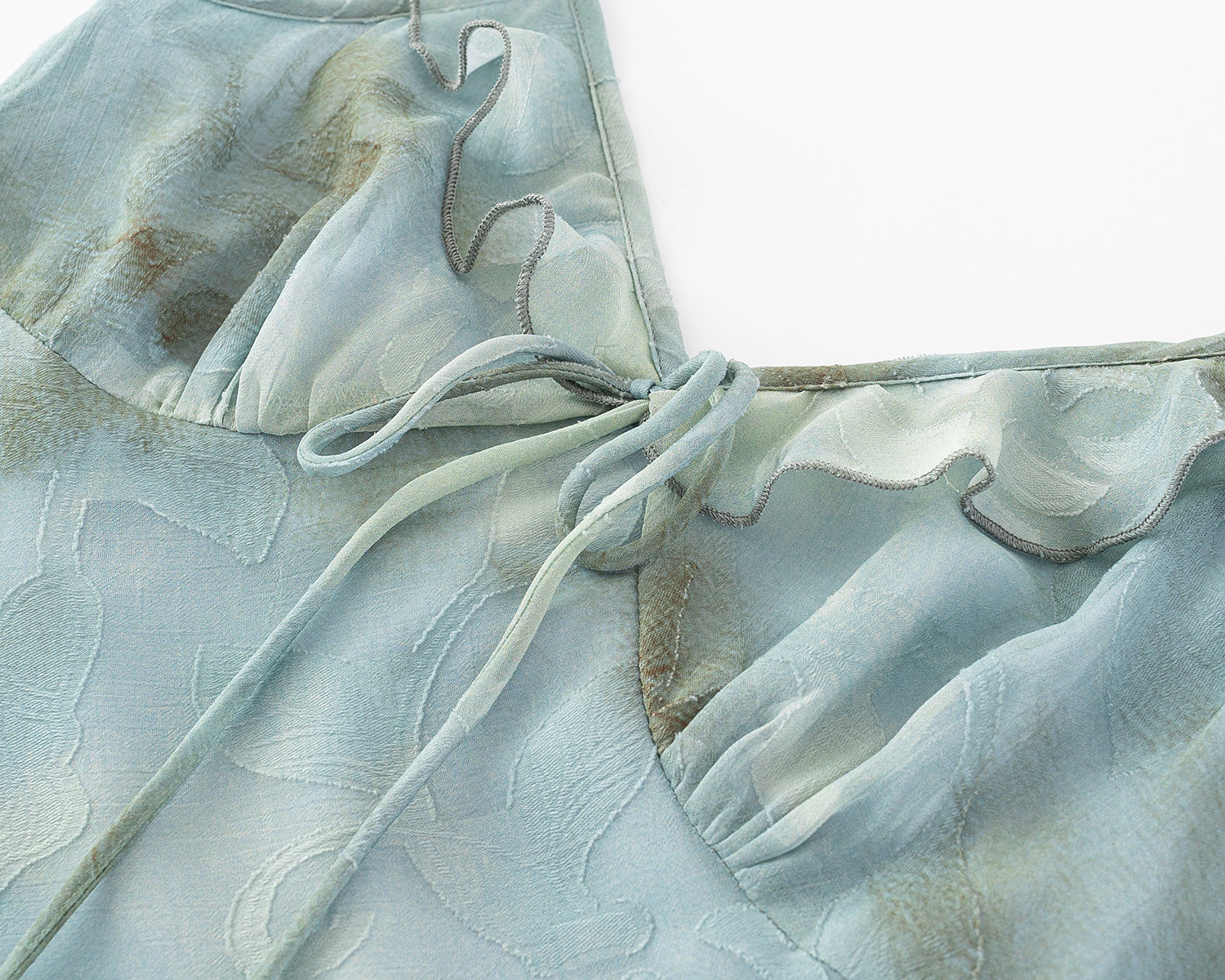Printed camisole skirt long dress for women