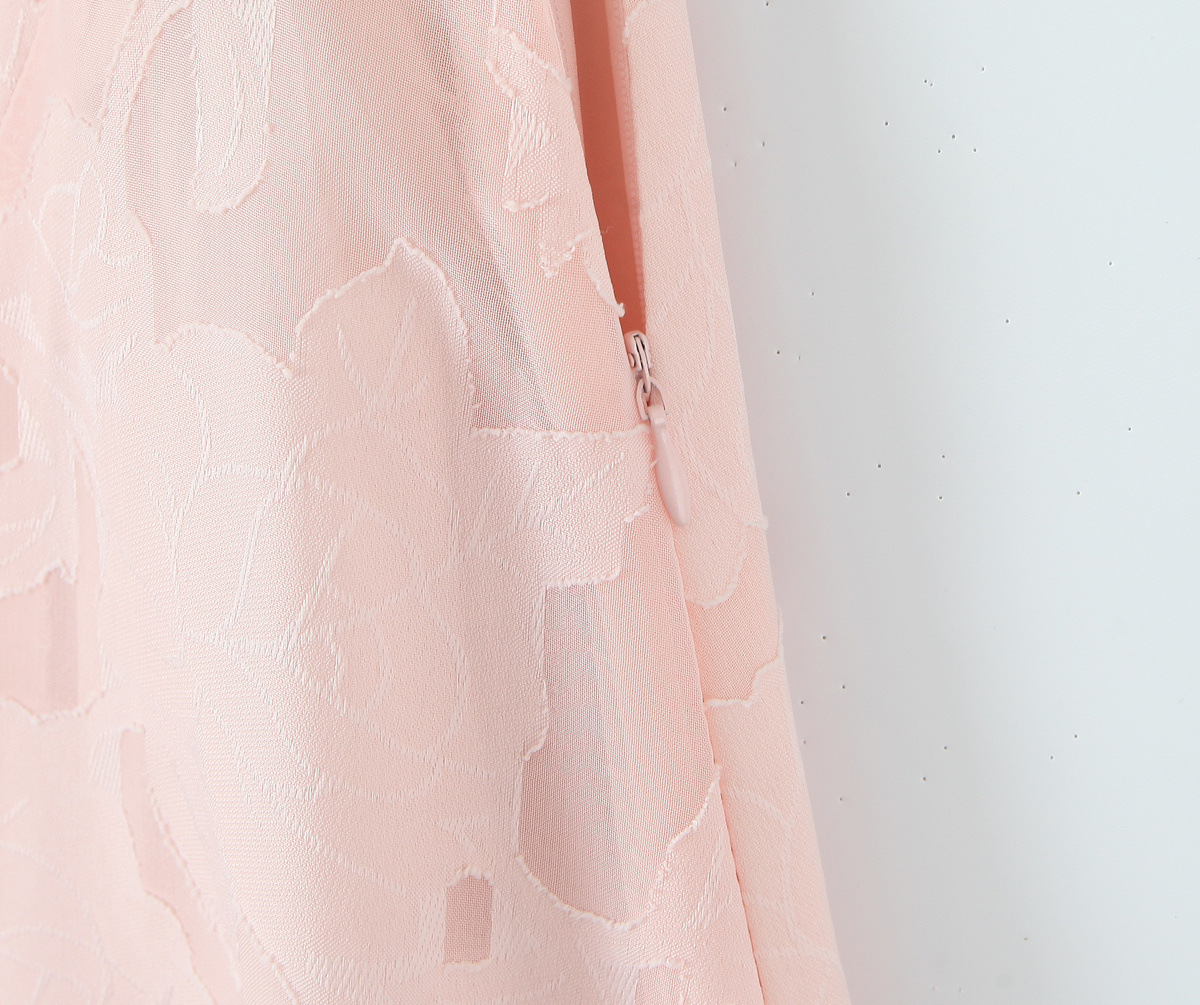 Sexy Sleeveless Sheer Polyester One-Piece Collar Dress